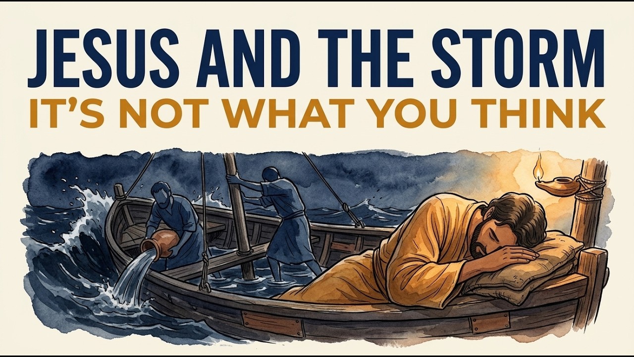 Jesus and the Storm in Mark 4: The Four Words Everyone Reads Wrong