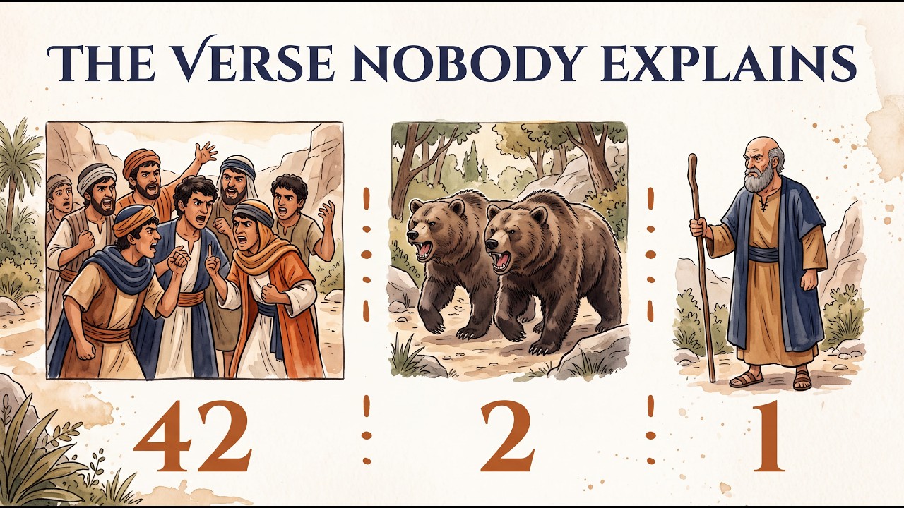 42 Boys, 2 Bears, 1 Bald Prophet — The Hardest Verse to Explain