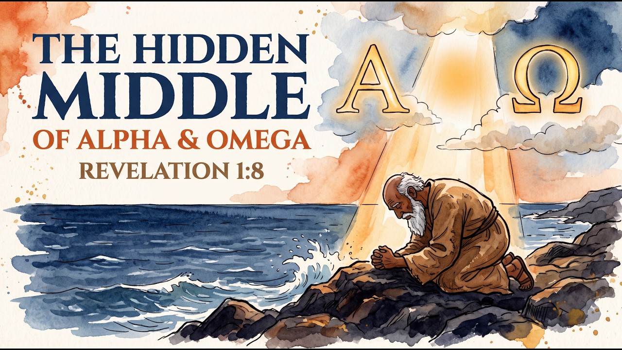 Revelation 1:8 Explained — the Hidden Middle of "Alpha and Omega"
