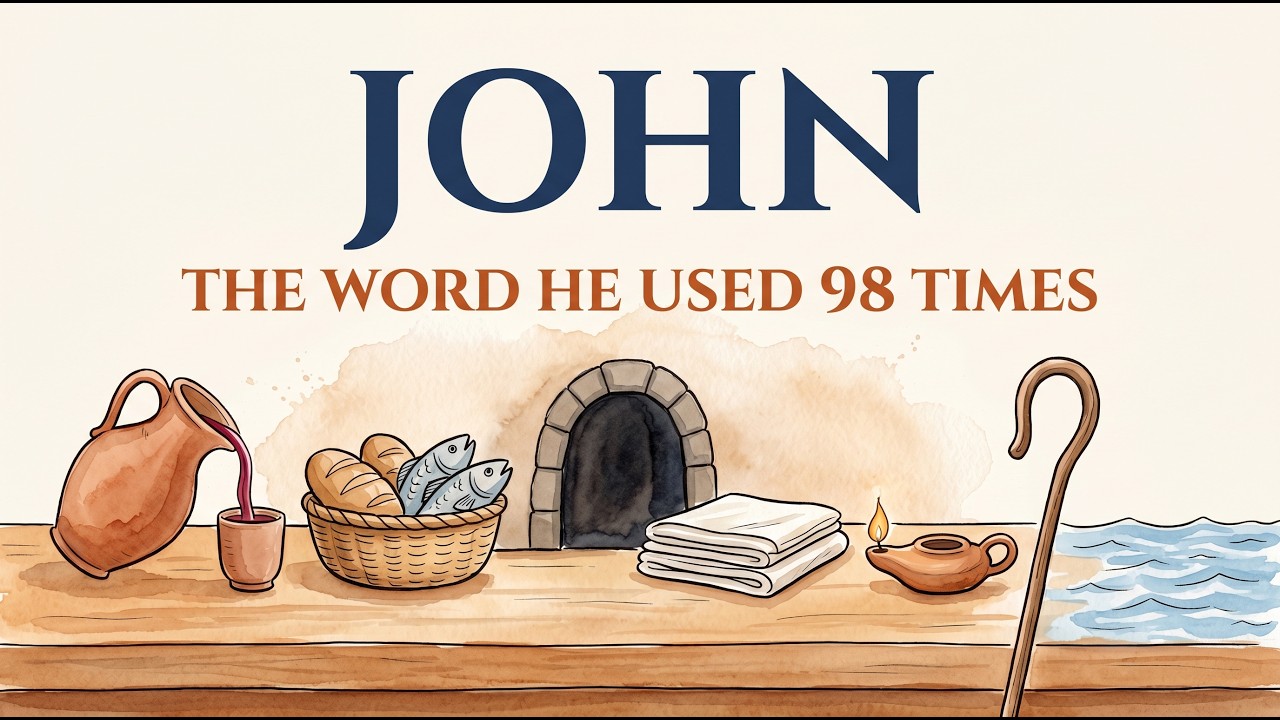 Gospel of John: The Word He Used 98 Times (And the One He Refused)