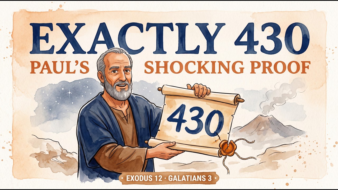 430 Years — The Number Paul Used to Prove the Law Can't Save You