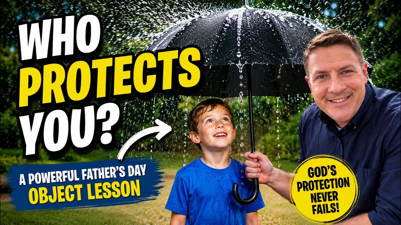 Umbrella | Object Lesson for Sunday School | Fathers