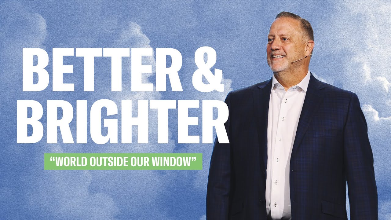 BETTER AND BRIGHTER - WORLD OUTSIDE OUR WINDOW - DINO RIZZO