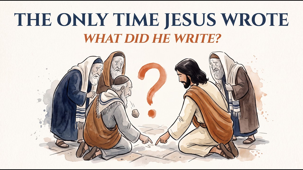 What Did Jesus Write in the Dust? (John 8)