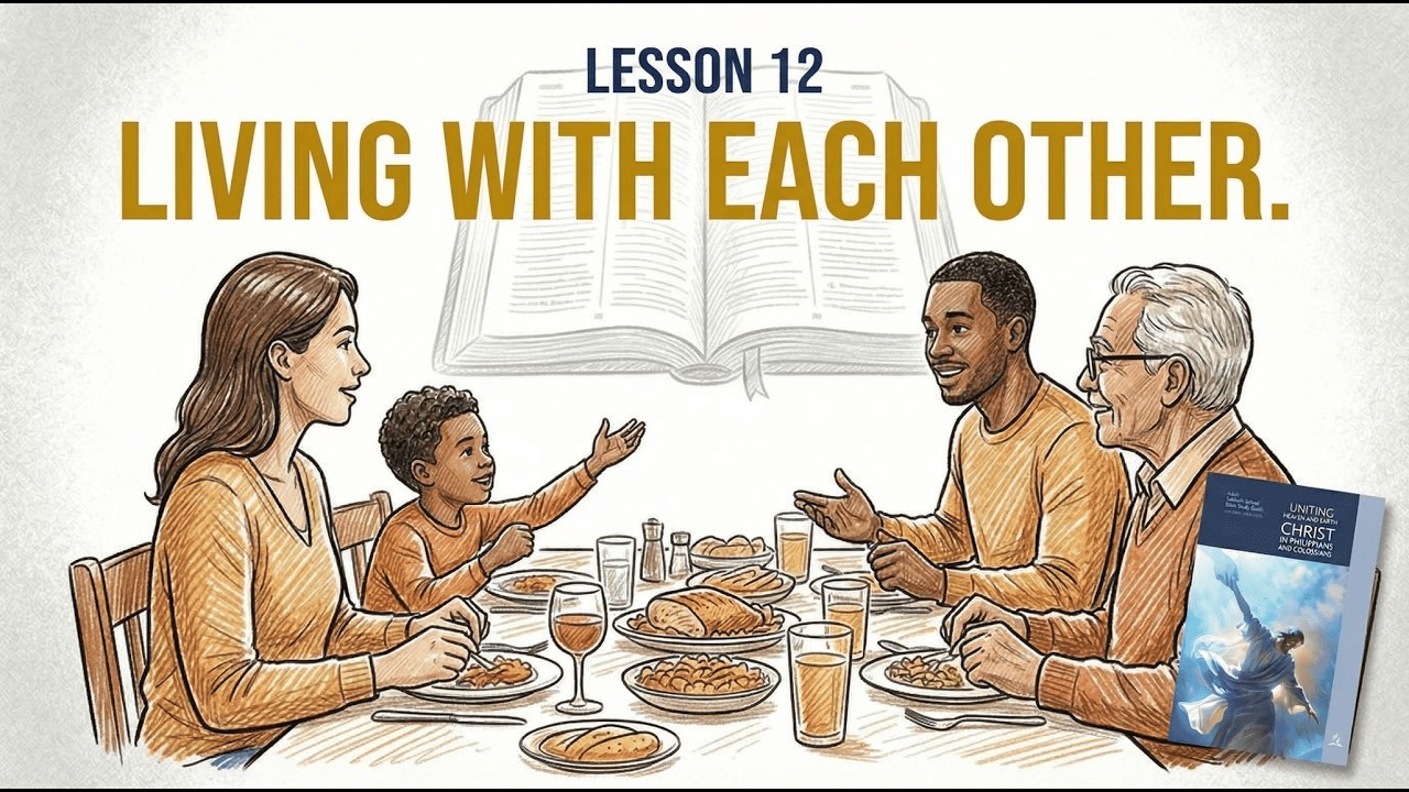 ✅Sabbath School Lesson 12 - Living With Each Other (Colossians) Sabbath School Lesson Summary