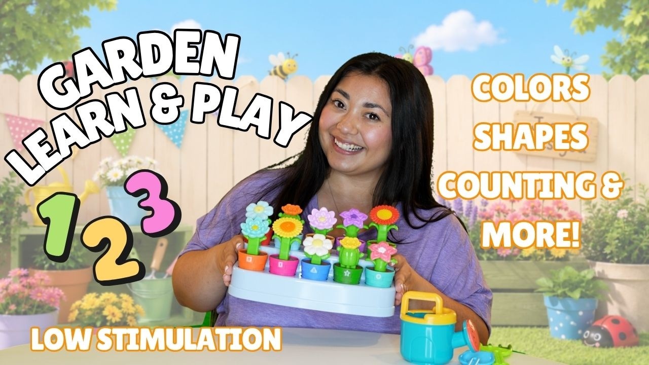 Play Gardening With Mrs Syd | Low Stimulation Educational Fun