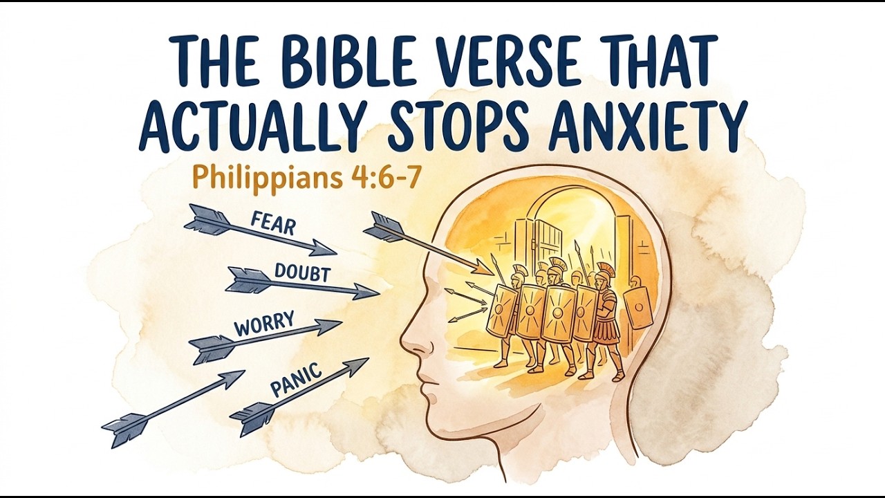 🔴The Bible Verse That ACTUALLY Stops Anxiety